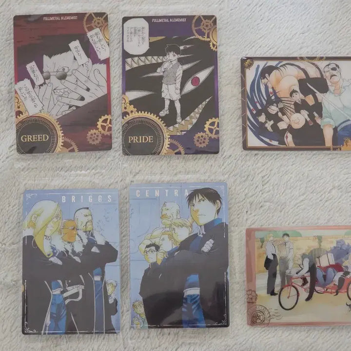 [BUNJANG] Fullmetal Alchemist Wafer Card / [강철의연금술사]웨하스 카드