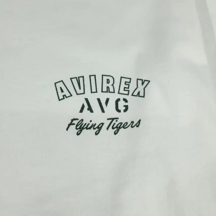 [BUNJANG] AVIREX Flying Tigers Military Jacket / AVIREX 아비렉스 JP 화이트 딥그린 로고 플라잉타이거즈 밀리터리 올