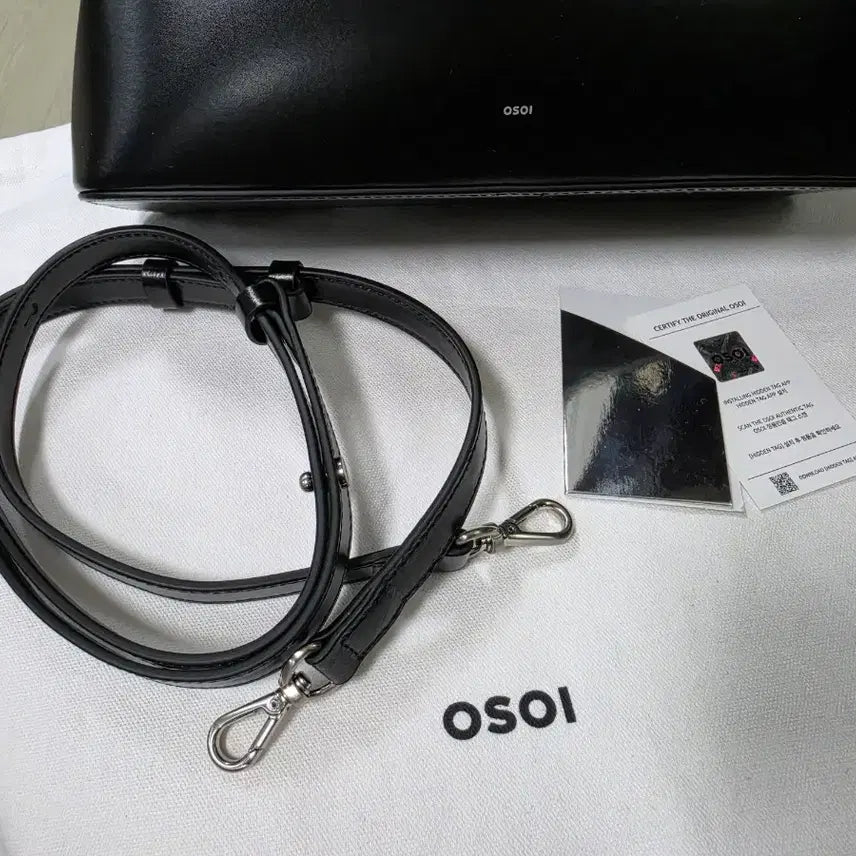[BUNJANG] OSOI Brot Tote Bag Black / 오소이 브롯 토트백 블랙