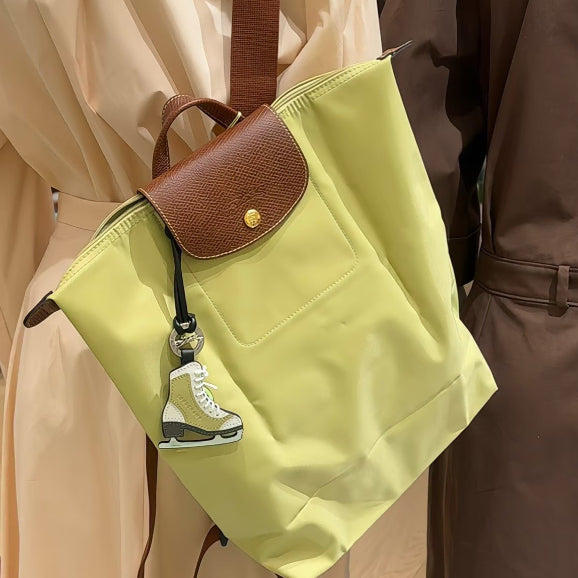 [BUNJANG] Longchamp Cheese Leather Backpack / 롱샴 백팩 치즈 소가죽 빅사이즈