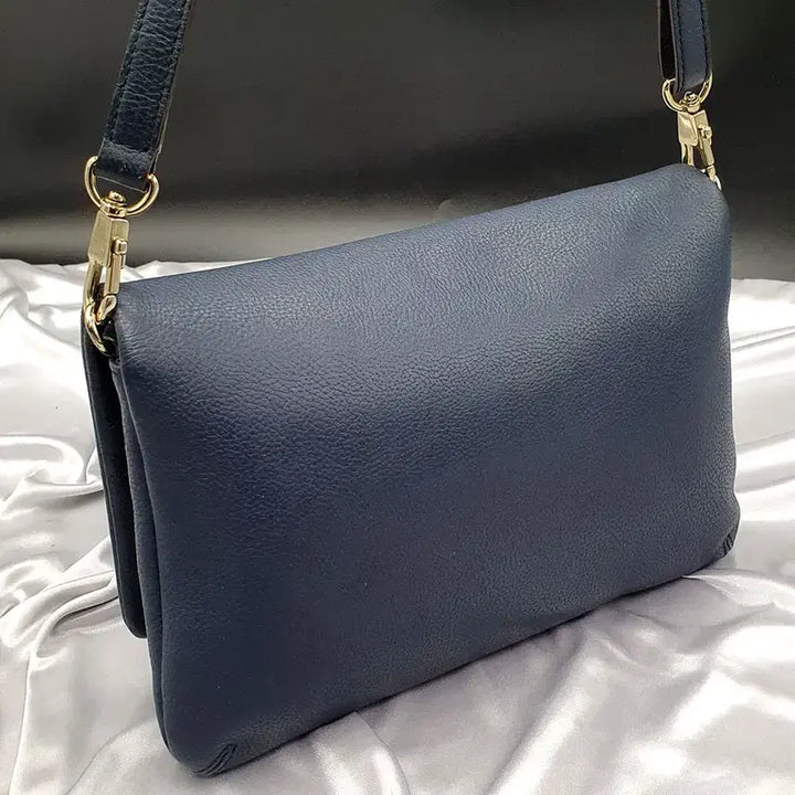 [BUNJANG] Louis Quatorze Leather Crossbody Bag / 루이까또즈 가죽 데일리 숄더백 크로스백 중고 가방 은피아노