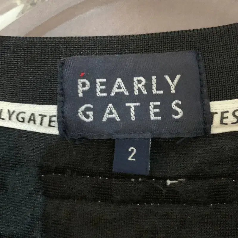 [BUNJANG] Pearlygates Golf Bunny Velvet All-Over Pattern Sweatshirt / 2 파리게이츠 골프 바니 벨벳 올오버 패턴 맨투맨