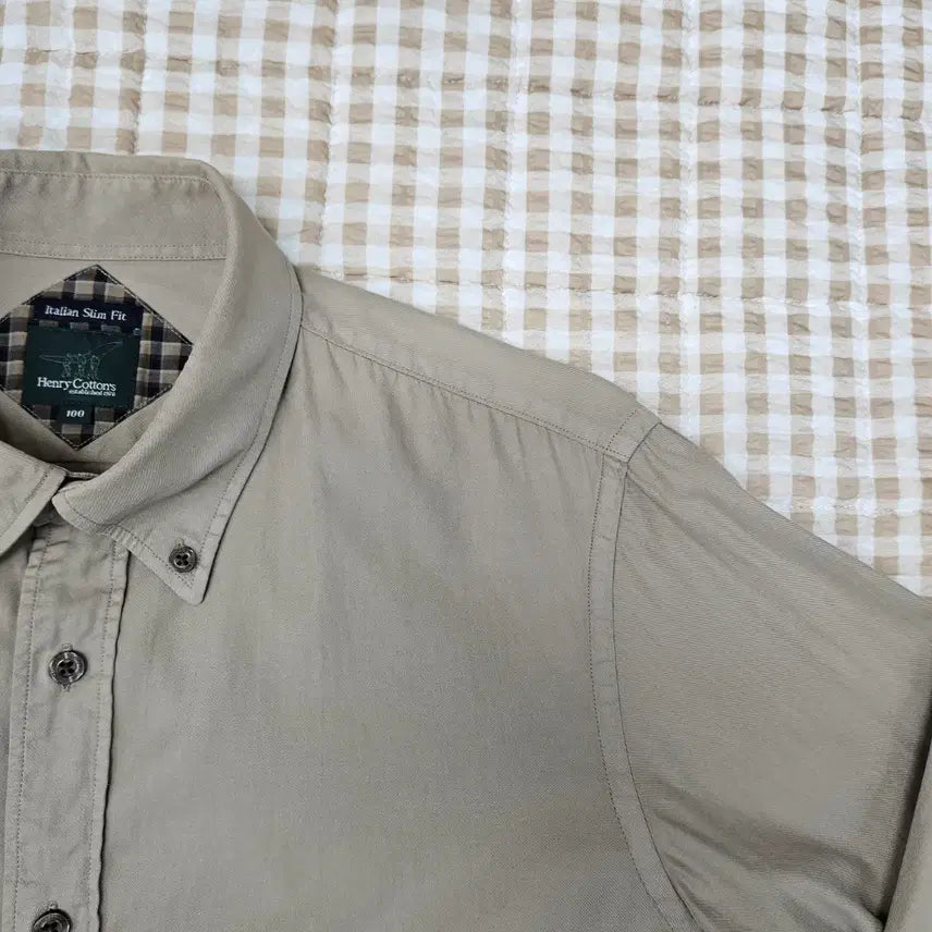 [BUNJANG] Henry Cotton Long Sleeve Shirt Men&
