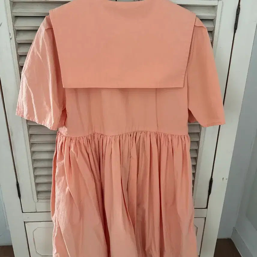 [BUNJANG] Heroine Sailor Midi Dress / 히로인 세일러 원피스