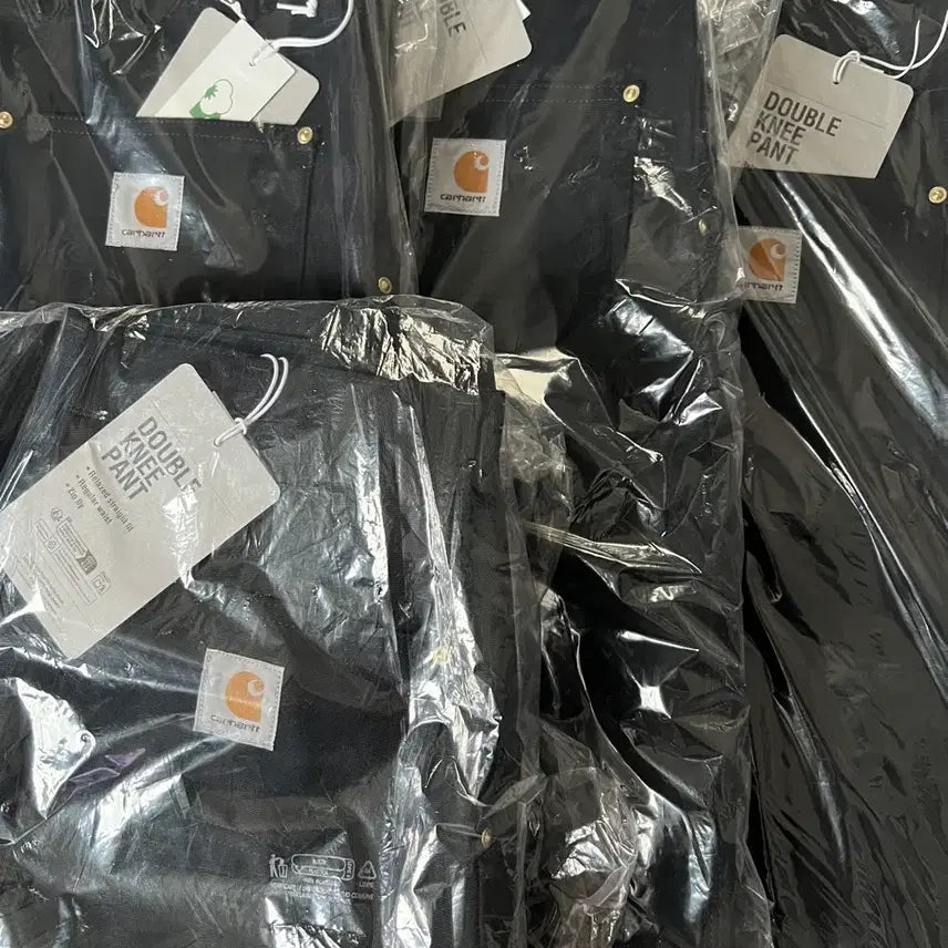 [BUNJANG] Carhartt WIP Double Knee Denim Pants Black / (정품) 칼하트 WIP 더블 니 데님 팬츠 블랙