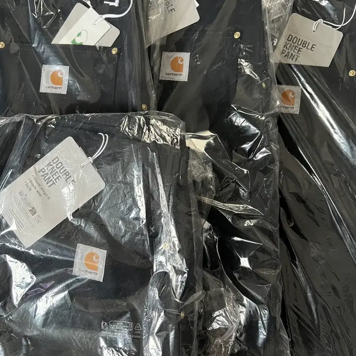 [BUNJANG] Carhartt WIP Double Knee Denim Pants Black / (정품) 칼하트 WIP 더블 니 데님 팬츠 블랙