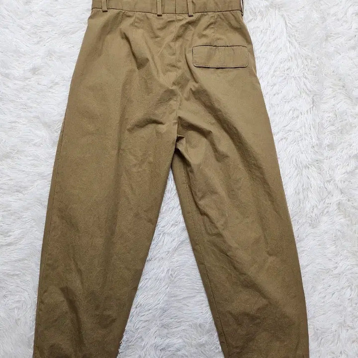 [BUNJANG] COS Khaki Pleated Wide Pants / COS 코스 카키색 플리츠 와이드 팬츠