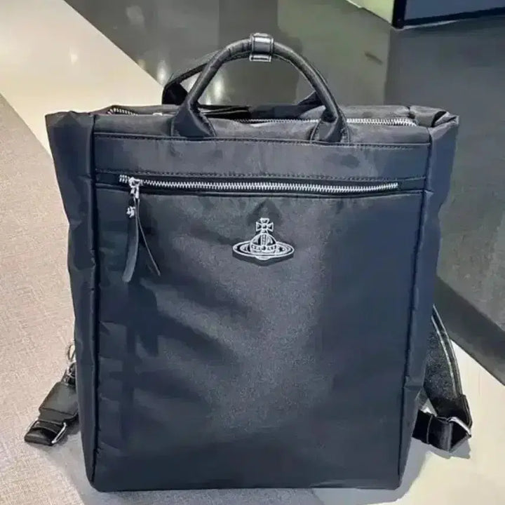 [BUNJANG] Vivienne Westwood Nylon Laptop Backpack / 비비안웨스트우드 나일론 노트북 백팩