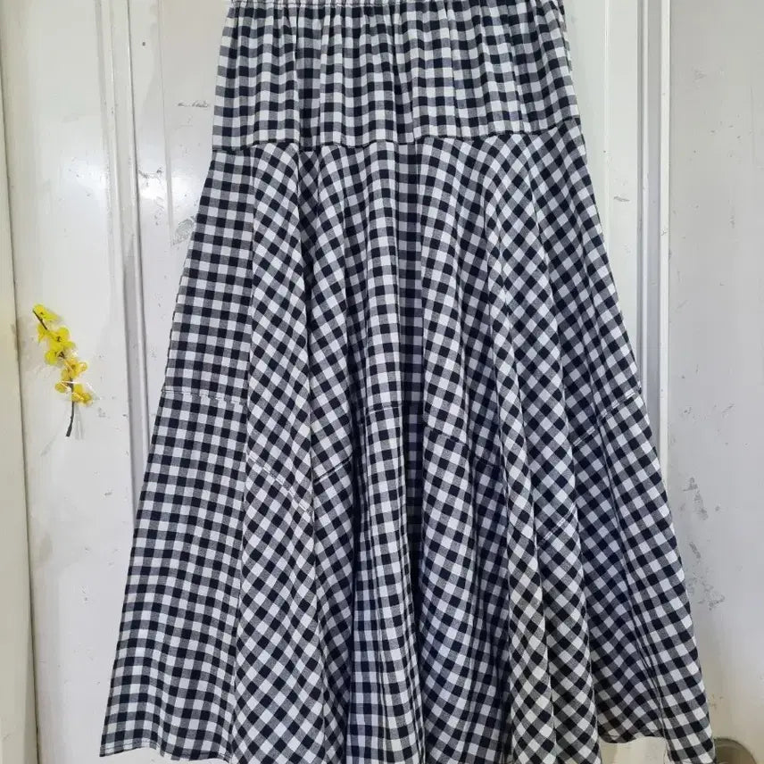 [BUNJANG] Banding Cotton Long Skirt / 여름 시원한. 밴딩. 면 롱스커트  새상품. 28까지
