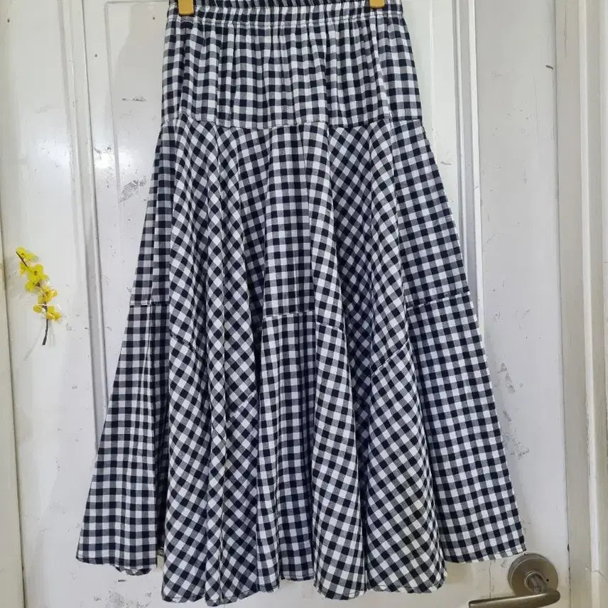[BUNJANG] Banding Cotton Long Skirt / 여름 시원한. 밴딩. 면 롱스커트  새상품. 28까지