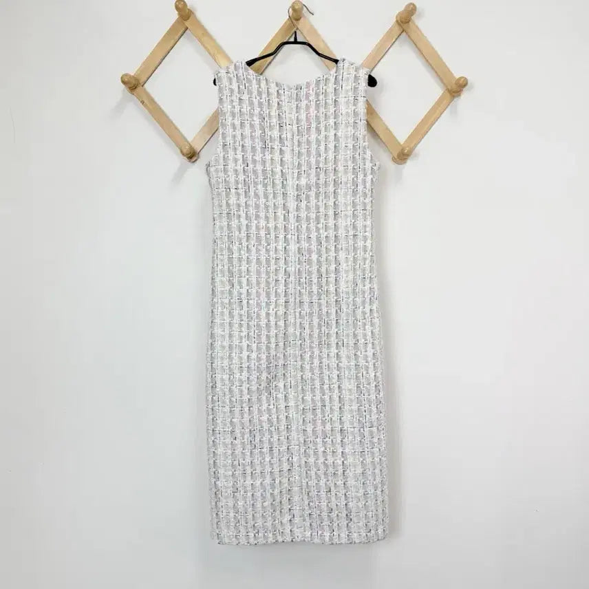 [BUNJANG] Daily Look Tweed Long Dress / 데일리룩 트위드 원피스