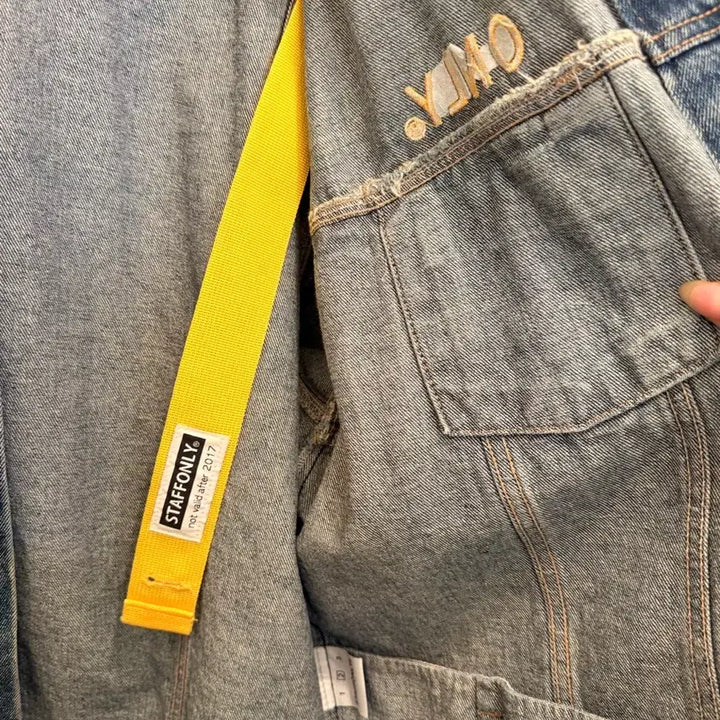 [BUNJANG] ONLY Staff Denim Jacket / ONLY 스탭 데님 자켓 청자켓