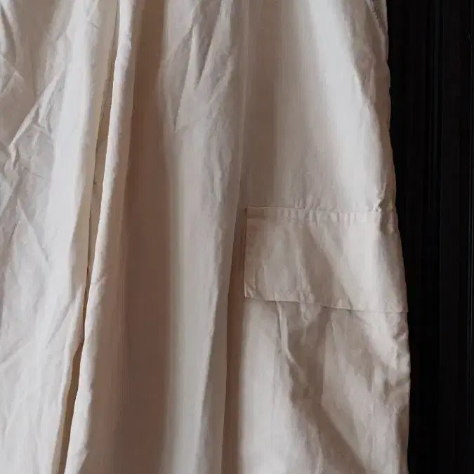 [BUNJANG] Cotton Wide Pants / 면 와이드바지