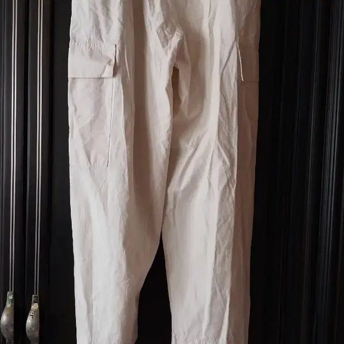 [BUNJANG] Cotton Wide Pants / 면 와이드바지