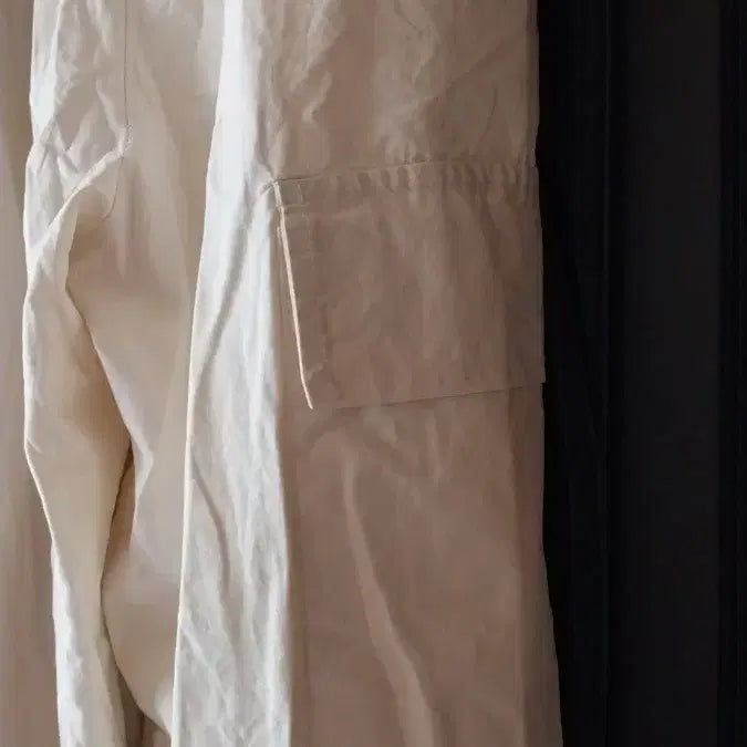 [BUNJANG] Cotton Wide Pants / 면 와이드바지