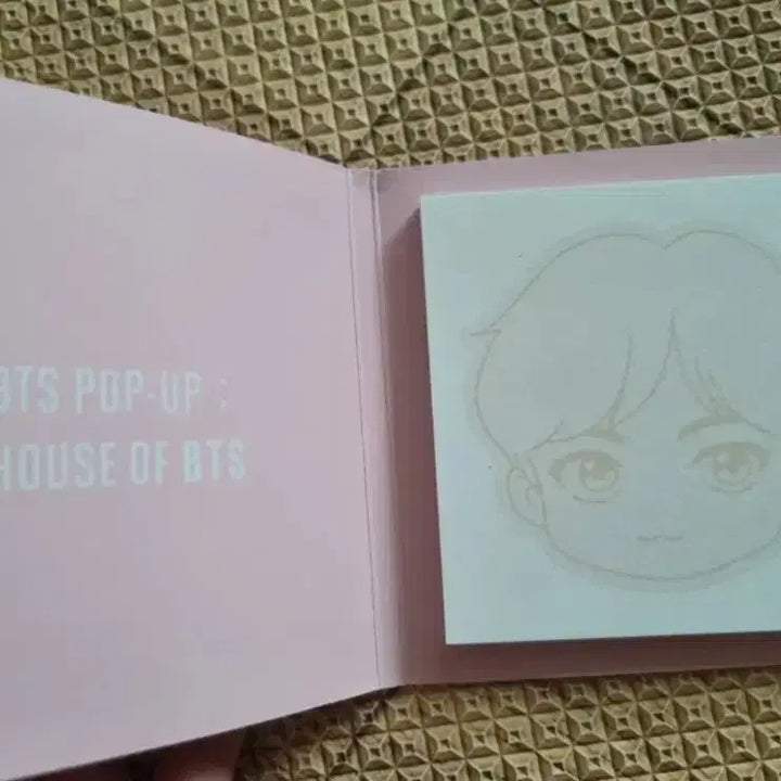 [BUNJANG] BTS Jin Post-it Goods / 새상품)BTS 방탄 진 포스트잇 굿즈