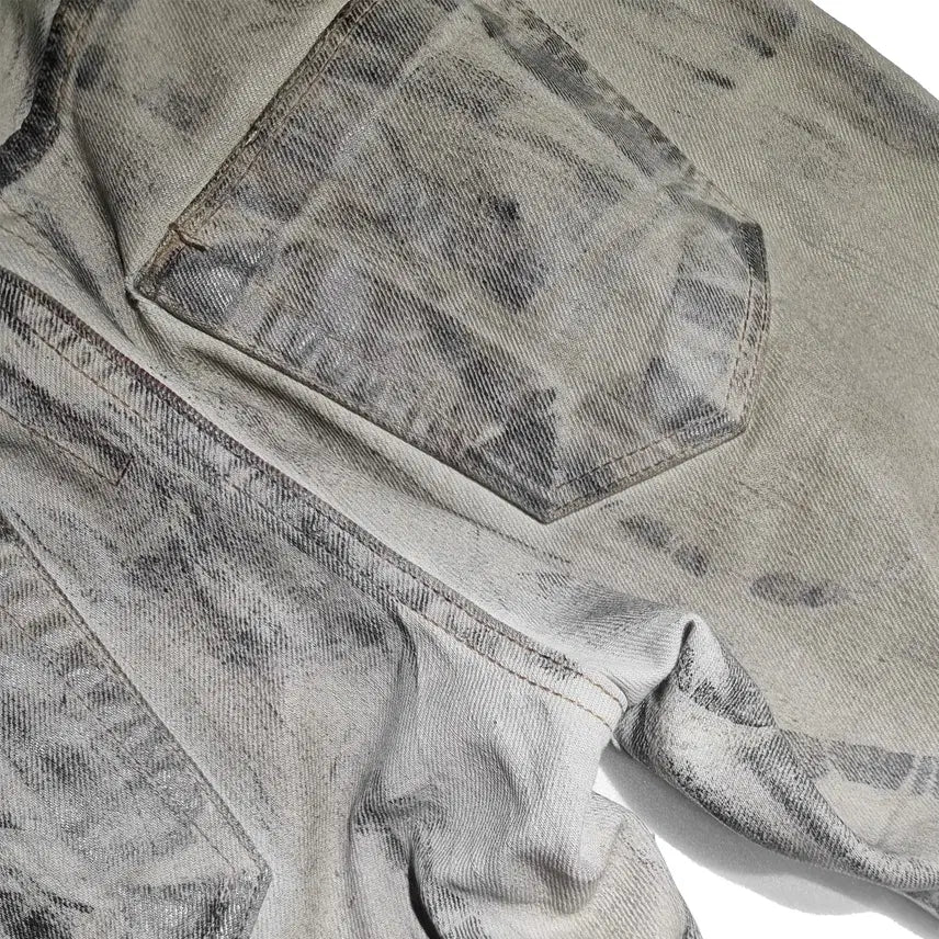 [BUNJANG] Rick Owens 10SS Release Greased Coated Jeans - White - 29 / 릭오웬스 - 10SS RELEASE 그레이벌 코팅진 - 화이트 - 29