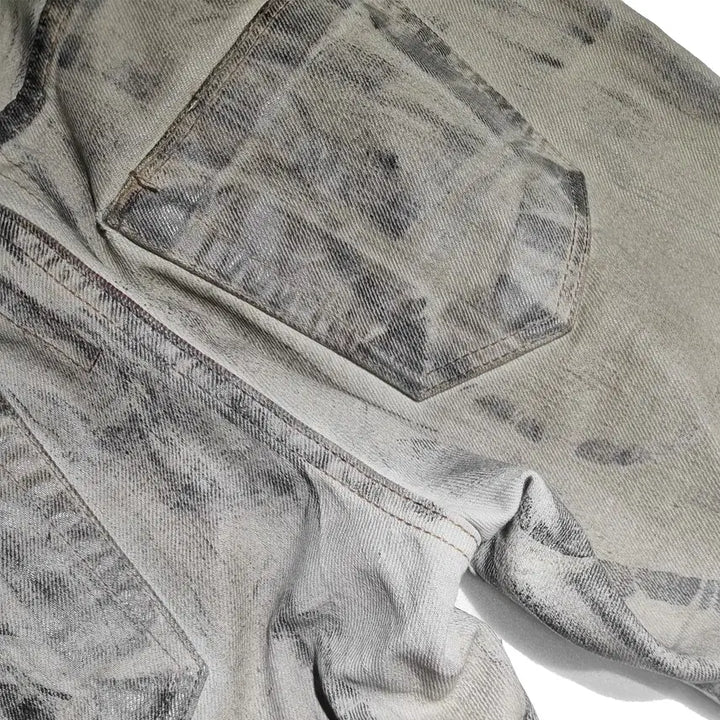 [BUNJANG] Rick Owens 10SS Release Greased Coated Jeans - White - 29 / 릭오웬스 - 10SS RELEASE 그레이벌 코팅진 - 화이트 - 29