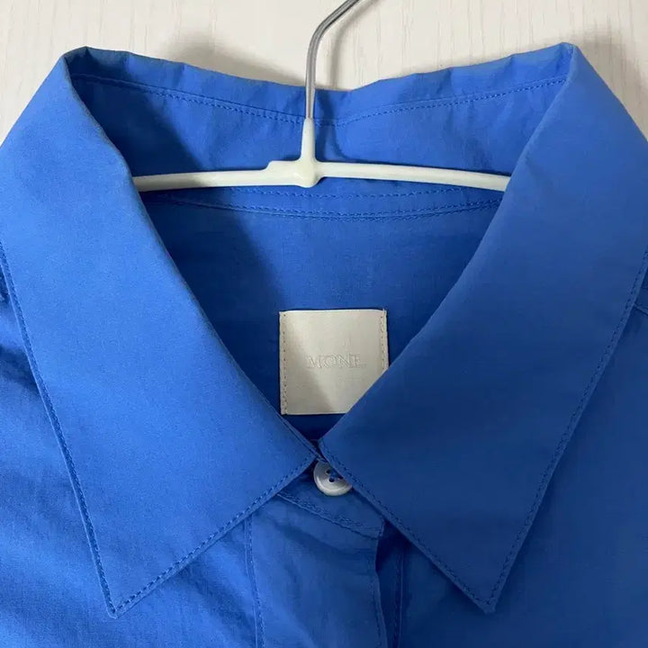 [BUNJANG] Ribbonbit Andrew Blue Oversized Shirt / 리본빛 (구 모네) 앤드류 블루 셔츠
