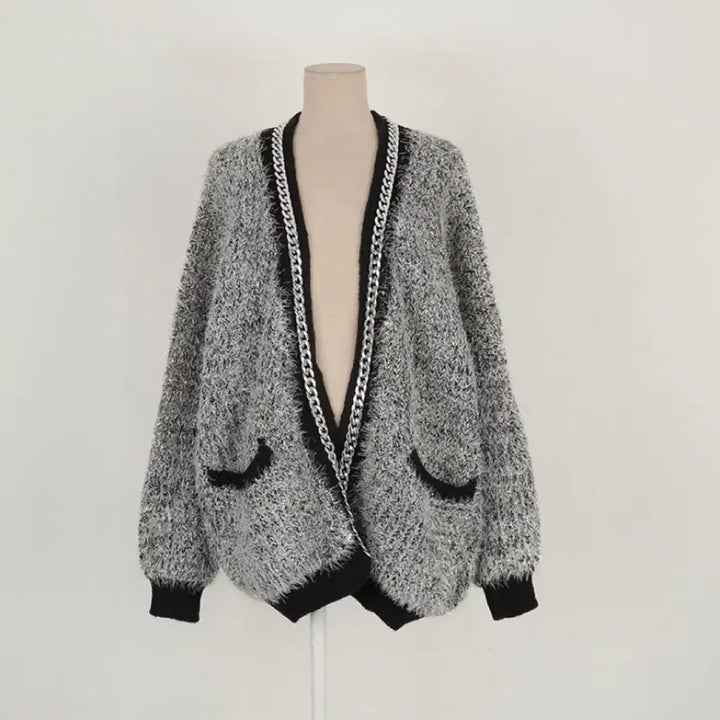 [BUNJANG] Unbranded Cardigan / 퍼 가디건 (시착만 해본 새상품)