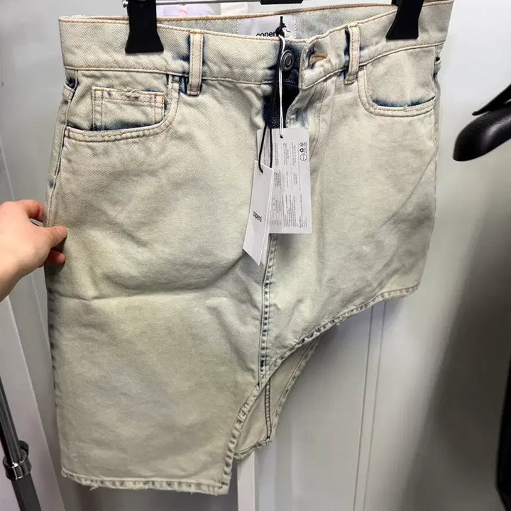 [BUNJANG] 코페르니 비대칭 데님 스커트 / 코페르니 비대칭 데님 스커트