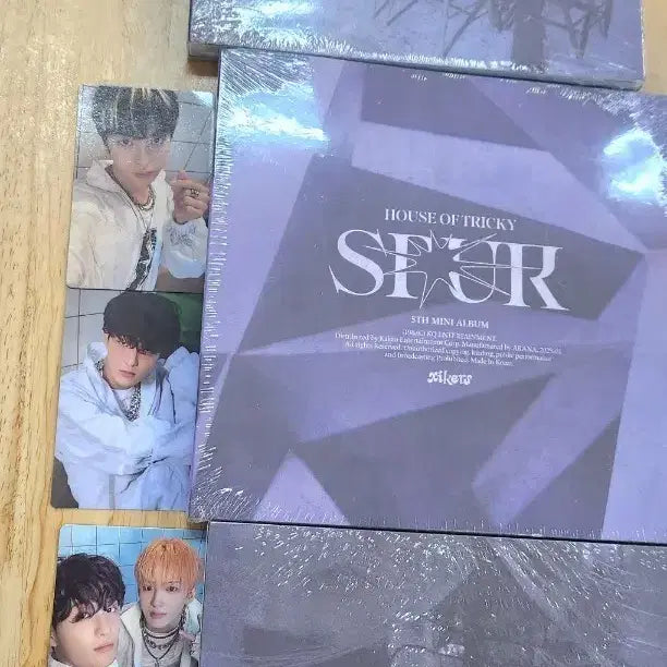 [SOLD OUT] 싸이커스 하우스오브트리키 앨범 + 포토카드(일괄판매)