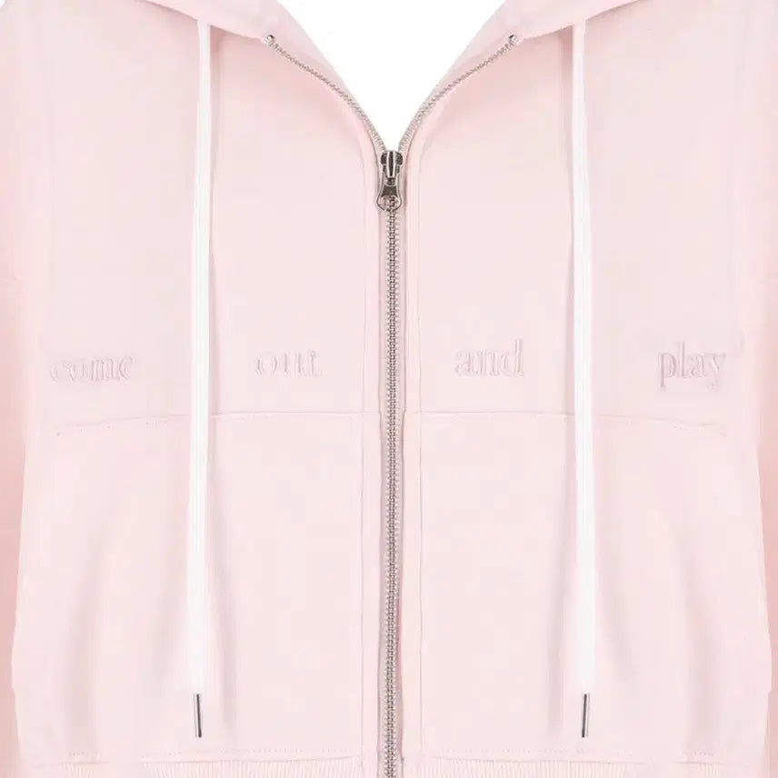 [BUNJANG] Come Out And Play Cliché Coffe Marshmallow Hoodie Pink / 컴아웃앤플레이 클리시어 코프 마시멜로우 후드 핑크