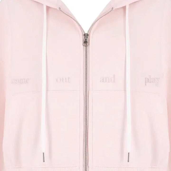 [BUNJANG] Come Out And Play Cliché Coffe Marshmallow Hoodie Pink / 컴아웃앤플레이 클리시어 코프 마시멜로우 후드 핑크