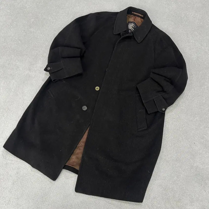 [BUNJANG] Burberry Black Wool Coat (Vintage) - Men&