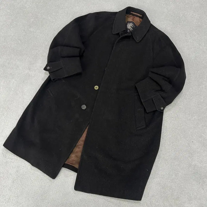 [BUNJANG] Burberry Black Wool Coat (Vintage) - Men&