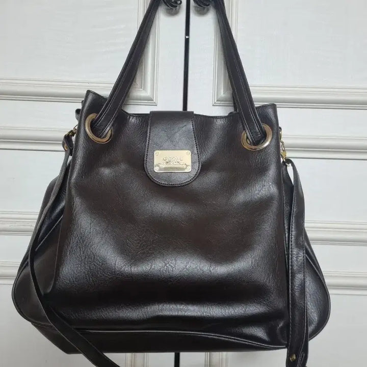 [BUNJANG] Nicole Miller Dark Brown Shoulder Bag / 니콜밀러 다크브라운 숄더백