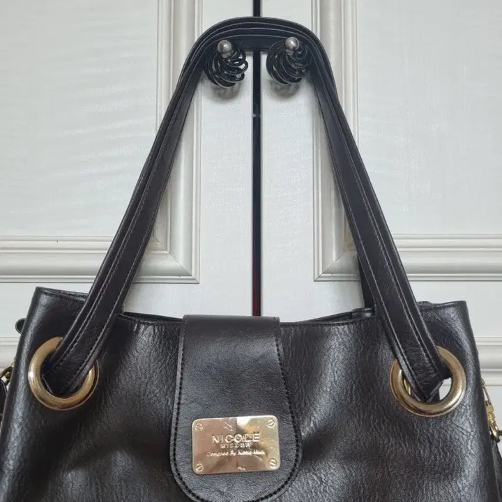 [BUNJANG] Nicole Miller Dark Brown Shoulder Bag / 니콜밀러 다크브라운 숄더백