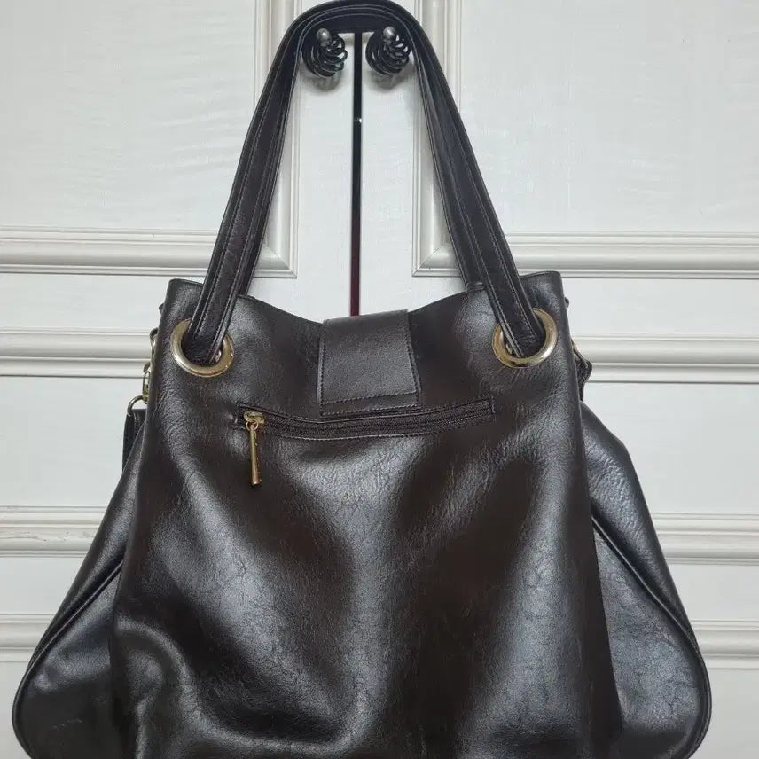 [BUNJANG] Nicole Miller Dark Brown Shoulder Bag / 니콜밀러 다크브라운 숄더백