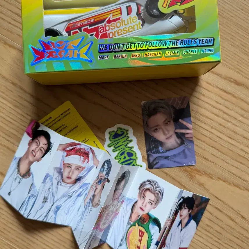[BUNJANG] NCT Dream Back to Future Hoverboard Keyring Smart Album / 엔시티드림 백투더퓨쳐 호버보드 키링버전 스마트앨범 재민포카