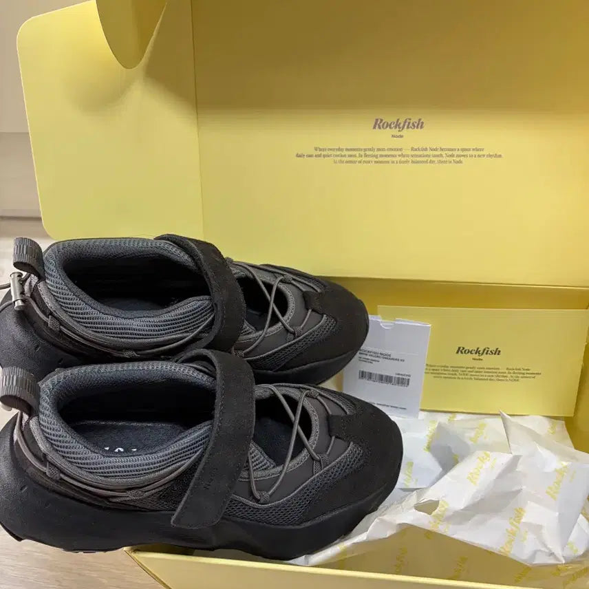 [SOLD OUT] 락피쉬웨더웨어 벨크로 스니커즈 챠콜