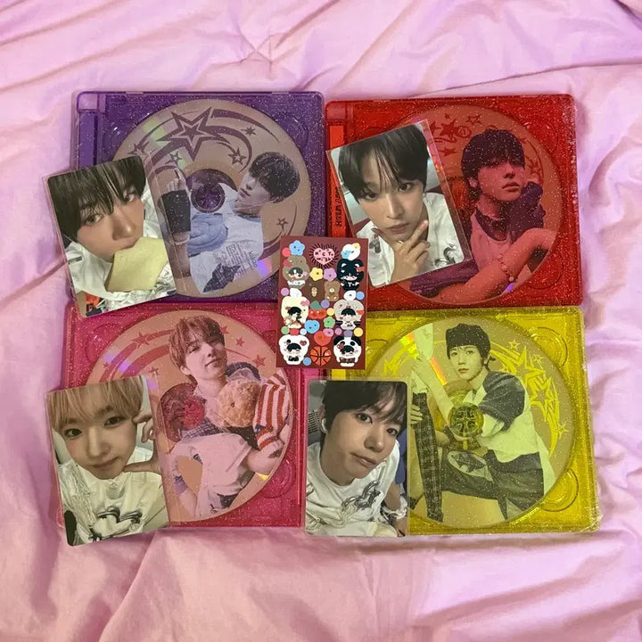[BUNJANG] NCT WISH Color Jewel Album POB Bundle Set / [일괄미개봉]엔시티위시 컬러 쥬얼 앨범 포카 미공포