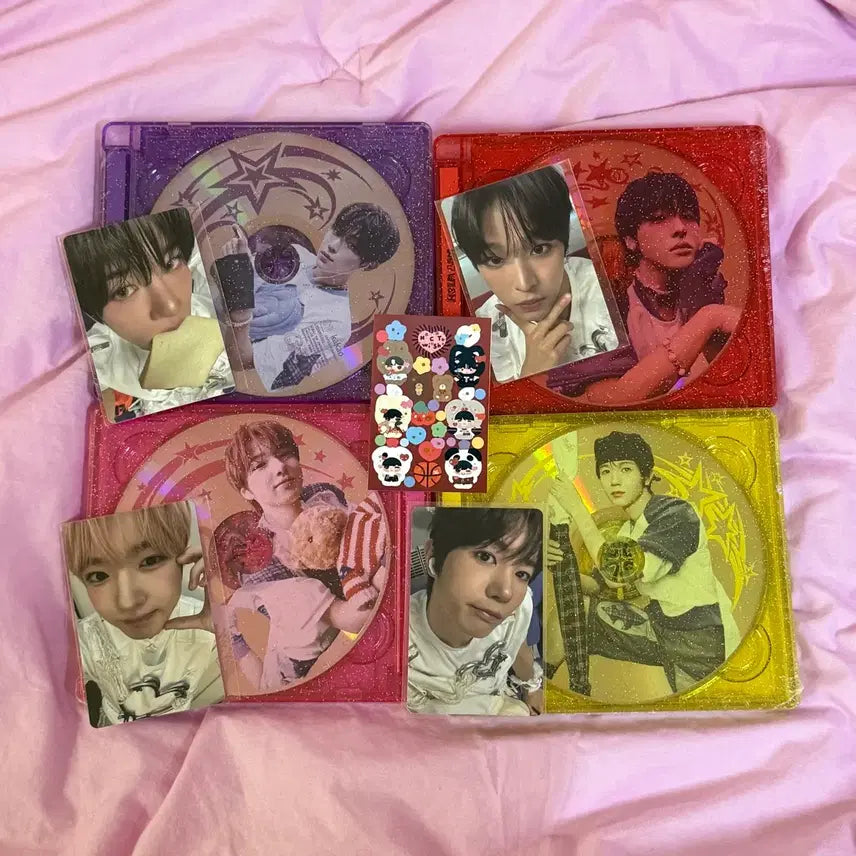 [BUNJANG] NCT WISH Color Jewel Album POB Bundle Set / [일괄미개봉]엔시티위시 컬러 쥬얼 앨범 포카 미공포