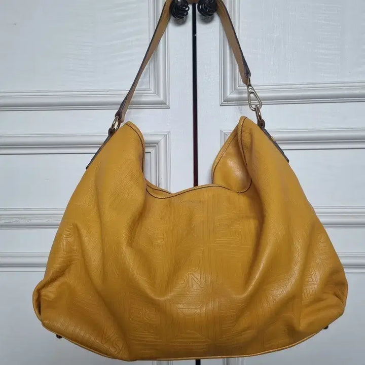 [BUNJANG] VINCIS Leather Shoulder Bag - Yellow / 빈치스 빈치 가죽 숄더백 옐로우