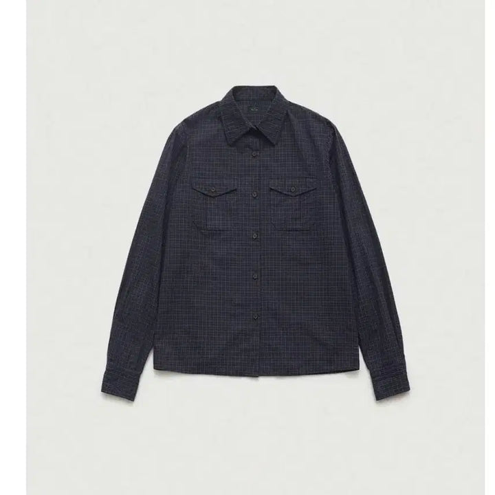 [BUNJANG] The Barnet Check Pocket Shirt / 더바넷 체크 포켓 셔츠