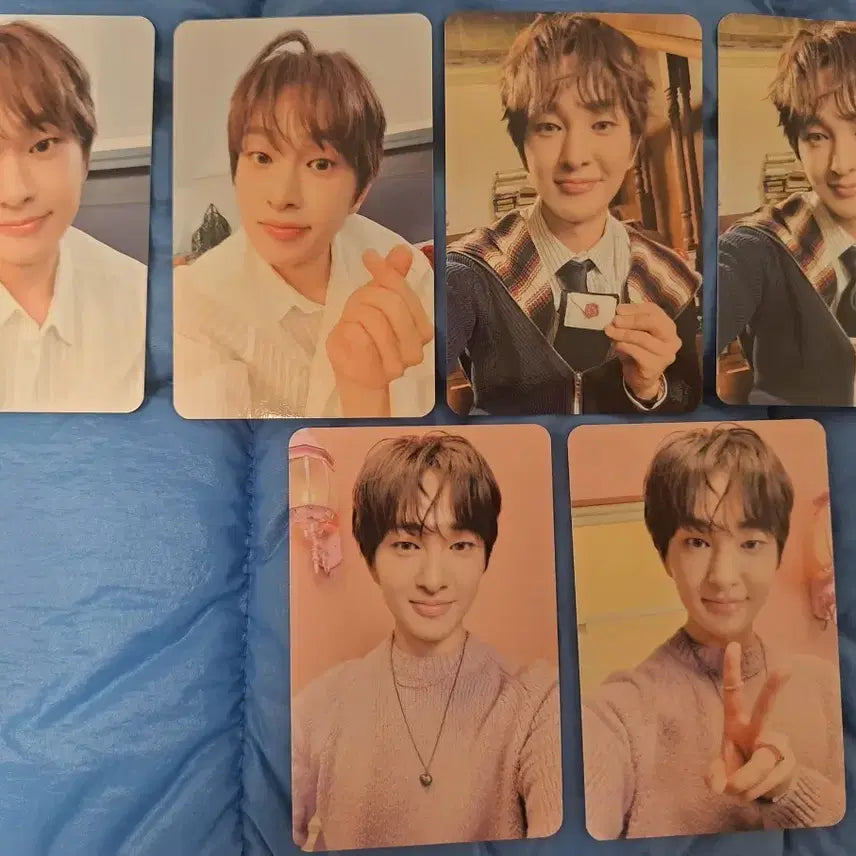 [BUNJANG] Onew (SHINee) Tough Love Note Version Photocard Bundle Set / 온유 터프러브 노트ver 포카 6장 일괄