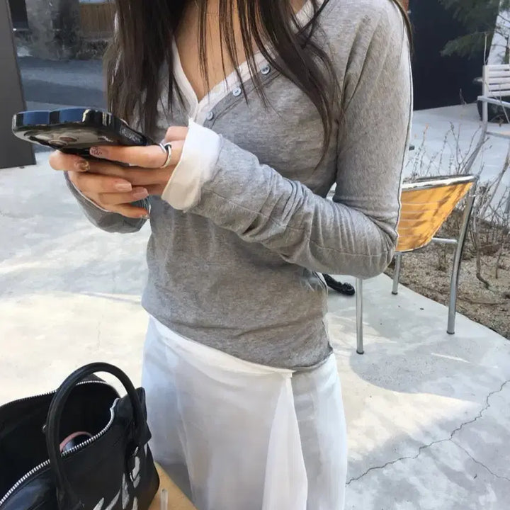 [BUNJANG] NOFF Pure Lab Skirt Ivory / 노프 퓨어 랩 스커트 아이보리