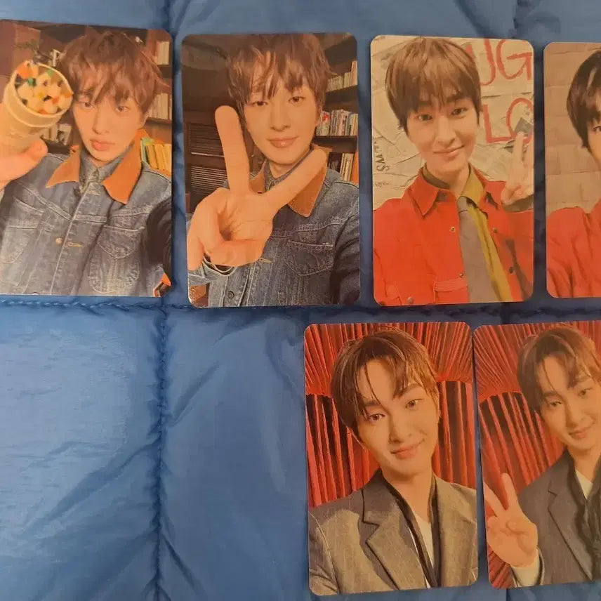 [BUNJANG] Onew (SHINee) The Tough Love Book Ver. Photocard Bundle Set / 온유 터프러브 북ver 포카 6장 일괄