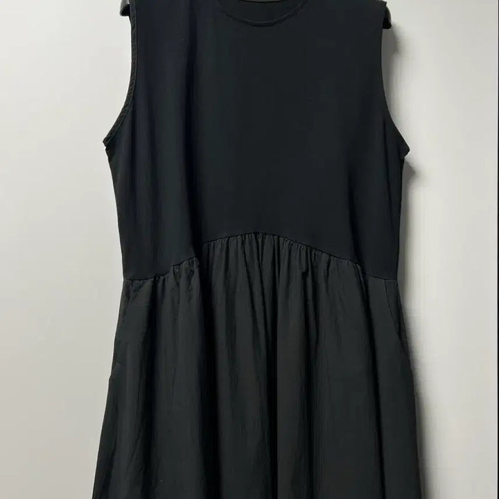 [BUNJANG] Black Shirred Maxi Dress / 이너로 좋은 원피스