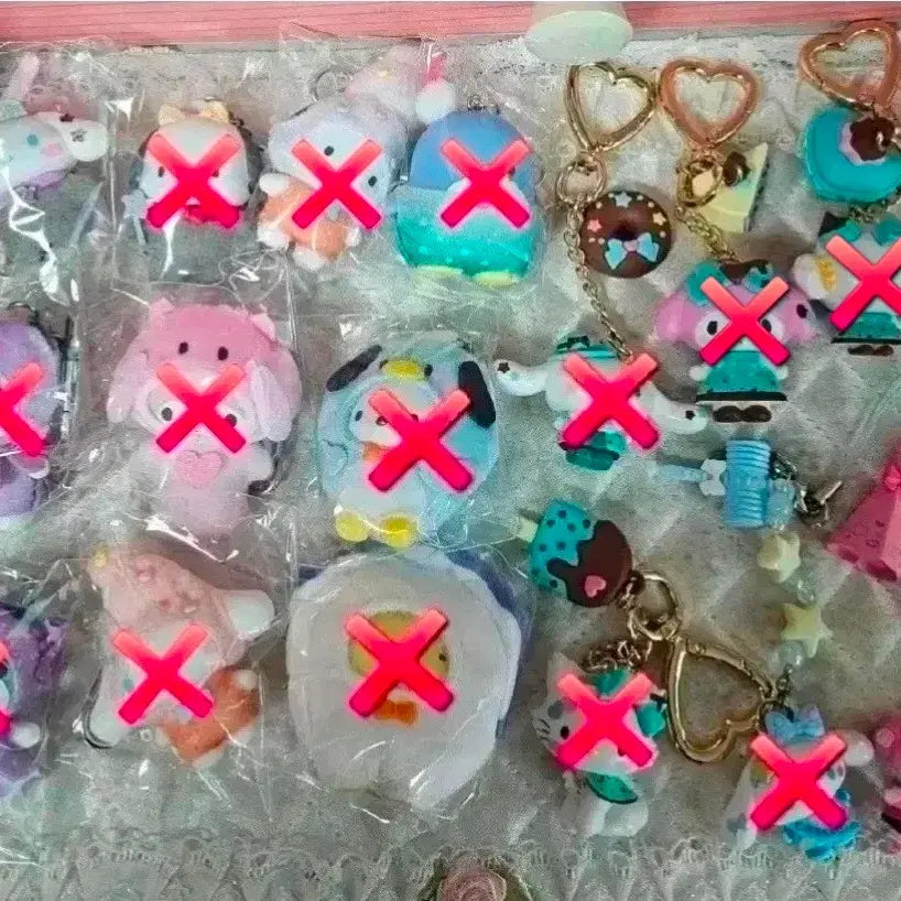 [BUNJANG] Sanrio Random Keyring Collection / 산리오 랜덤 키링 모음