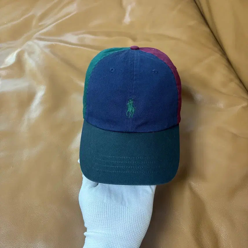 [BUNJANG] Polo Ralph Lauren Beams Triple Pony 6-Panel Ball Cap / POLO BEAMS 폴로 빔즈 빔스 6패널 볼캡 모자 트리플 포니