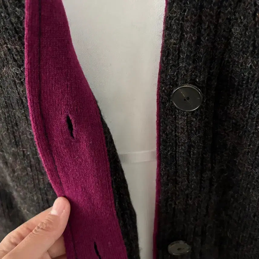 [BUNJANG] System Long Cardigan (Size F) / 한섬 시스템 SYSTEM 롱 가디건 F사이즈