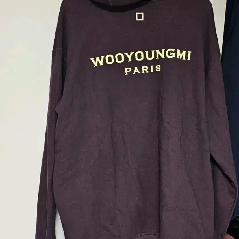 [SOLD OUT] 우영미  버건디색 후드티