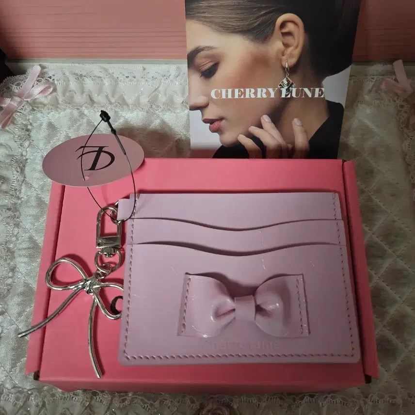 [BUNJANG] Cherirune Card Wallet Pink / 체리룬 카드지갑 핑크