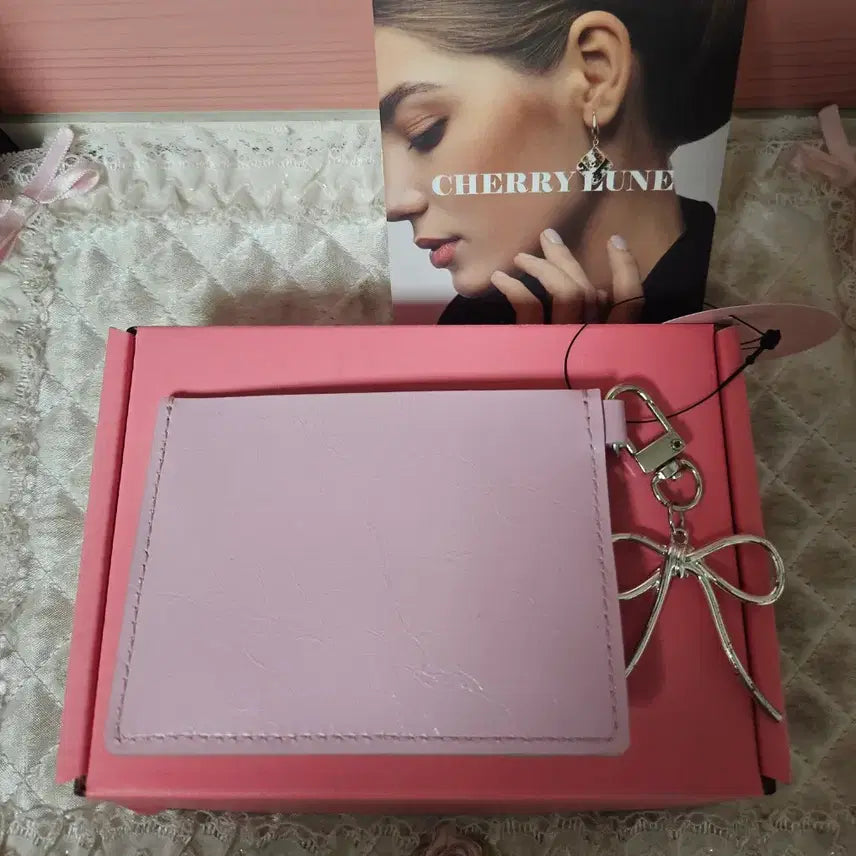 [BUNJANG] Cherirune Card Wallet Pink / 체리룬 카드지갑 핑크