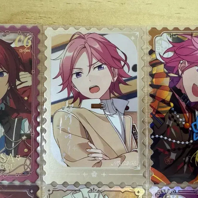 [BUNJANG] Ensemble Stars Suou Tsukasa Kohaku Stamp Photocard Bundle Set / 앙스타 스오우 츠카사  코하쿠 스탬프 포카 판매